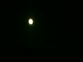 夜空の月とカジカガエルの合唱
